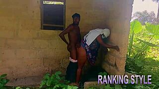 I love pounding African BBW doggy style