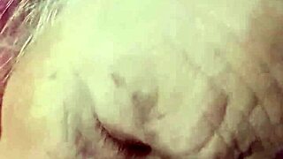 Hot milf eagerly sucks on a massive thick cock