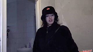 Crazy Skinny Goth Girl Brisen Loves Rough Fuck at Casting