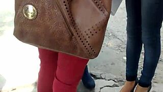 Beautiful princess in stylish slippers