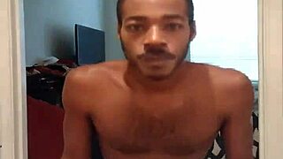 Yo, check my skinny black brunette flexing calves at gym! 💪