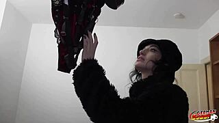 Crazy Skinny Goth Girl Brisen Loves Rough Fuck at Casting