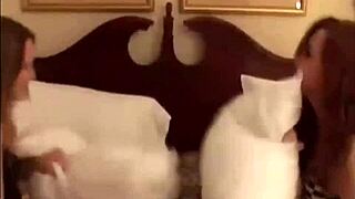 We have the hotel all to ourselves for steamy lesbian fun