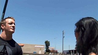 Helping Nadia to Fuck Hard in Wet Doggystyle Action