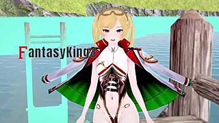 Hey Leonardo da Vinci, suck and fuck in Azur Lane fantasy! Full on Sheer.