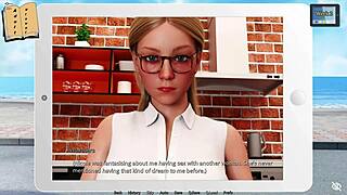 Sunshine Love flaunts big tits in 3D game.