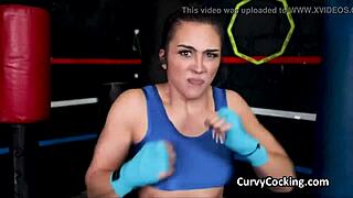 workout dick sucking at the gym with gagging and choking