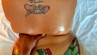 Sex tape mornings with a slutty MILF craving monster cock action