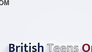 Submissive Slurps Cum from Bowl in Sexy Outfit