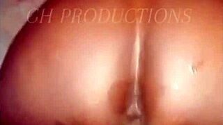 Ghetto Slut Feels Her Pussy and Ass Stretched Before Hard Fucking