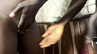 Kitchen Assistant Turns Into Erotic Oiled Fuck with Missionary