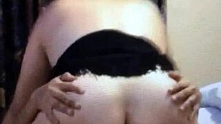 double penetration to my mexican wife, listen how she moans nice