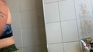 Married woman films cooking online but really flashes her swollen pussy for attention