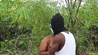 Walking in the village turns into hot erotic fuck with bent over doggy at the ranch