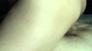 She Puts Panties Aside and SITS on COCK for FUCKING!