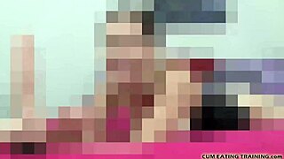 Clean Your Cum Off The Floor With Your Tongue Now!