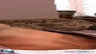 American brunette babe kortney kane sucks and fucks a monster cock. Showing her hardcore skills with blowjob and deep penetration.