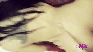 Goth Girl In Pantyhose Rides Cock And Gets Licked