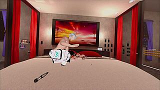 Fox Couple Bangs Hard with Massive Cock on Live Cam