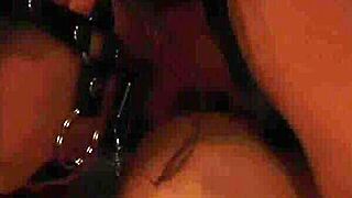 two hot lesbian slaves tied up under dominant madame’s control