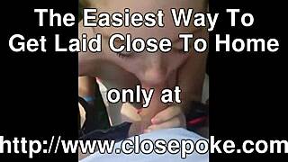 cute tinder girl gives outdoor blowjob in public