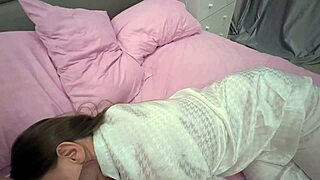 this real homemade video shows a couple in intense doggystyle action