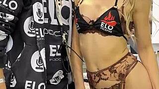 Emma Sirus in hot casting with big tits and amazing interview