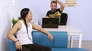 Filip's Cuckold Move Left Me Alone with His Hot Wife. I Fucked Her Right There in the Living Room!