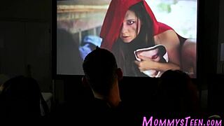 Horny MILF Gets Eaten Out in Her First Wild Encounter!