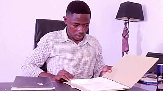 Danny hires Scarlett Jones but fucks her big ass everywhere