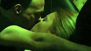 Wow, blonde and brunette trio in that hot decor!