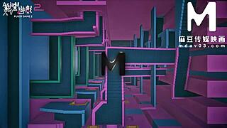 oh damn!! who’s playing this wild asian pussy game on mdav live with big tits in doggystyle?