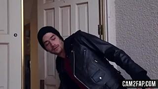 Blond teen gets wild in steamy action. What's her secret?