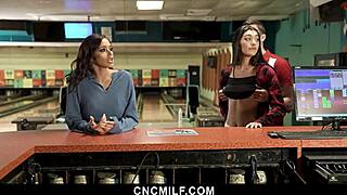 Hot Teen and Milf Enjoy Bowling with Freeuse Fun