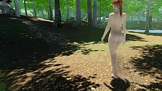 Let's Play Paradise Trails VR Part 5 Outdoors With A Redhead.