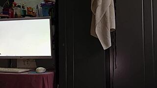 POV: Colombian MILF desires young companion's huge cock, pulls it out for favorite fucking!