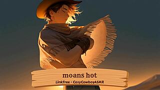 she moans hotly during solo orgasm with friend