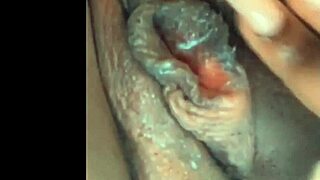 she rubbing that pussy nice with big cock