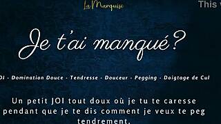 Je Tai Manqu� - French Audio Porn Joi Pegging