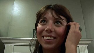 An amateur nympho reveals her dripping wet cunt in homemade sex