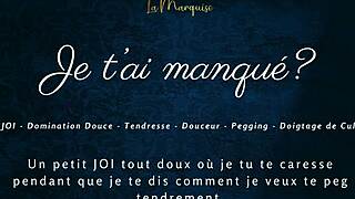 Je Tai Manqu� - French Audio Porn Joi Pegging