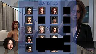 reunion with fat curvy 3d girl in cute outfit showing big tits