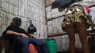 Mature Military Woman Unties Pussy With Boss's Big Cock