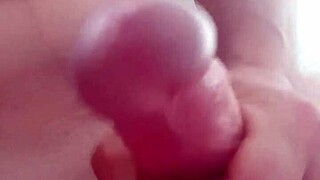 Fast Hidden Handjob! Cumming Quick with Monster Cock Before Lunch!