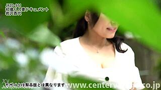 First-Time Wife Documentary: Kazuyo Iwasawa Sucks and Fucks in Doggy Style Surprise