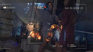 Hey girls, show off those thongs and flash boobs at this Halloween party!