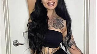 damn, lady xo’s jerk off challenge is intense!