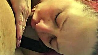 Blonde milf deepthroats cock with passion