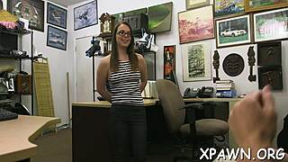 Excited 18+ harlot sucks and fucks tight pussy with hardcore cock