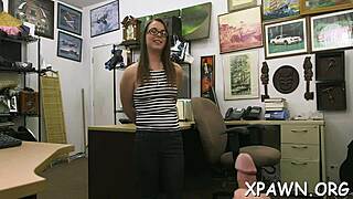 Excited 18+ harlot sucks and fucks tight pussy with hardcore cock